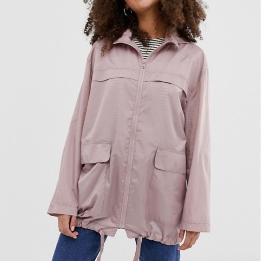 Pink rain jacket - Picture 2 of 2